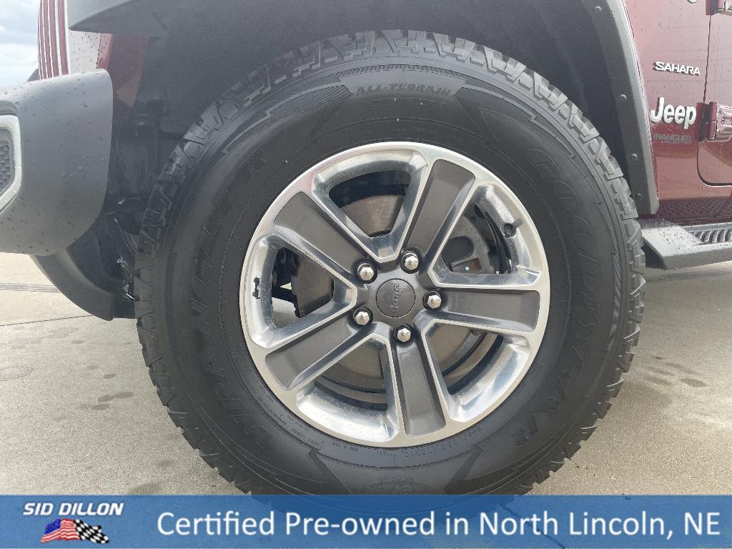 used 2021 Jeep Wrangler Unlimited car, priced at $33,993