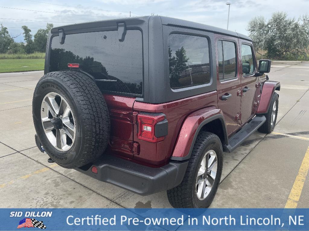 used 2021 Jeep Wrangler Unlimited car, priced at $33,993