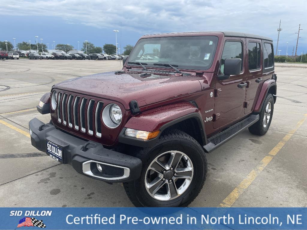used 2021 Jeep Wrangler Unlimited car, priced at $33,993