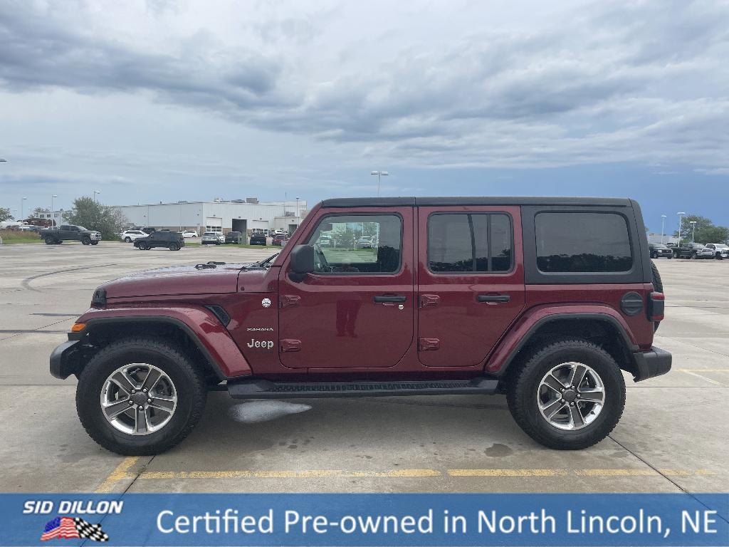 used 2021 Jeep Wrangler Unlimited car, priced at $33,993