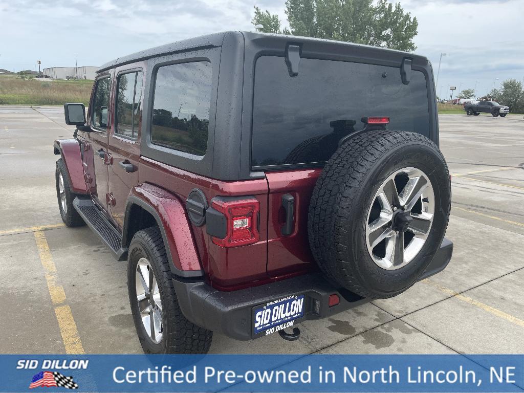 used 2021 Jeep Wrangler Unlimited car, priced at $33,993