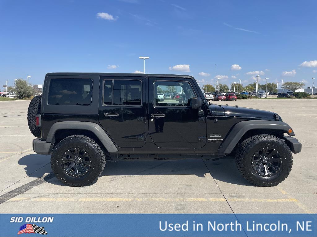 used 2016 Jeep Wrangler Unlimited car, priced at $17,991