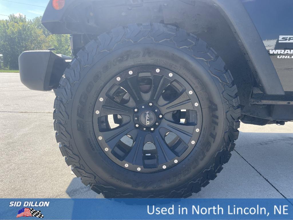 used 2016 Jeep Wrangler Unlimited car, priced at $17,991