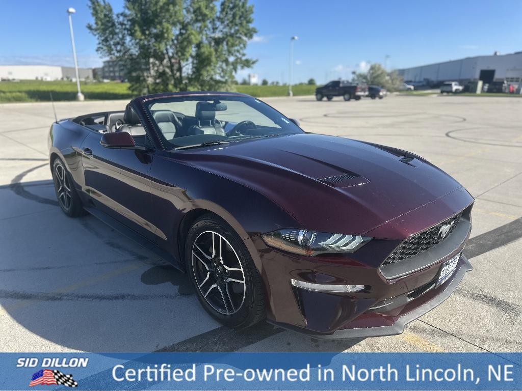 used 2018 Ford Mustang car, priced at $20,991