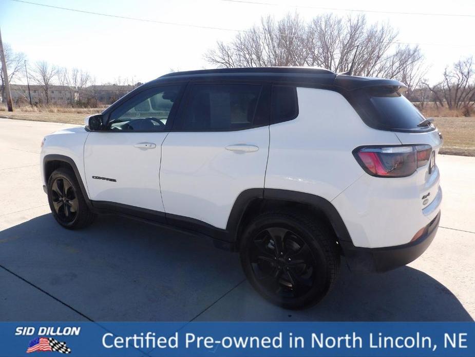 used 2021 Jeep Compass car, priced at $21,995