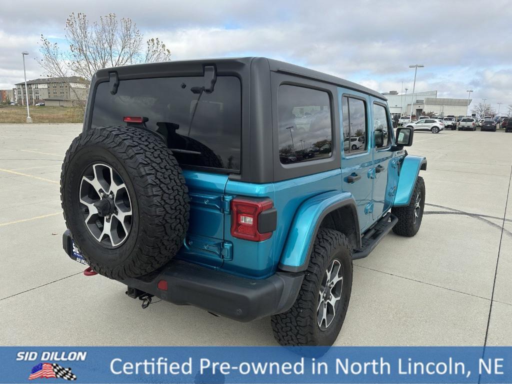 used 2020 Jeep Wrangler Unlimited car, priced at $38,991