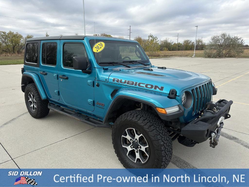 used 2020 Jeep Wrangler Unlimited car, priced at $38,991