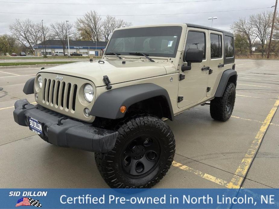 used 2017 Jeep Wrangler Unlimited car, priced at $23,892