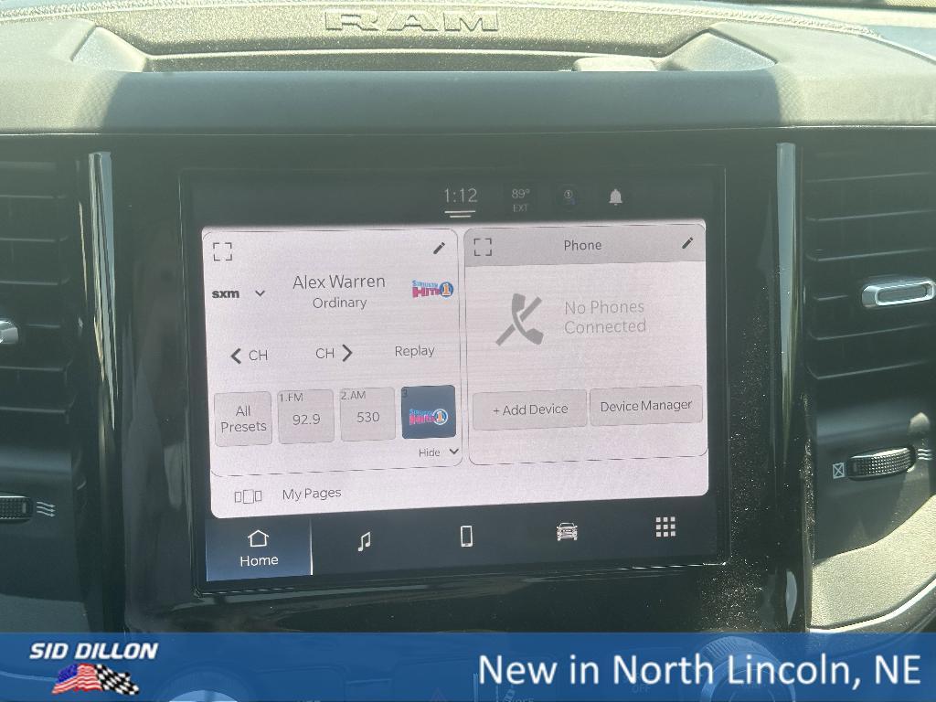 new 2025 Ram 1500 car, priced at $41,374