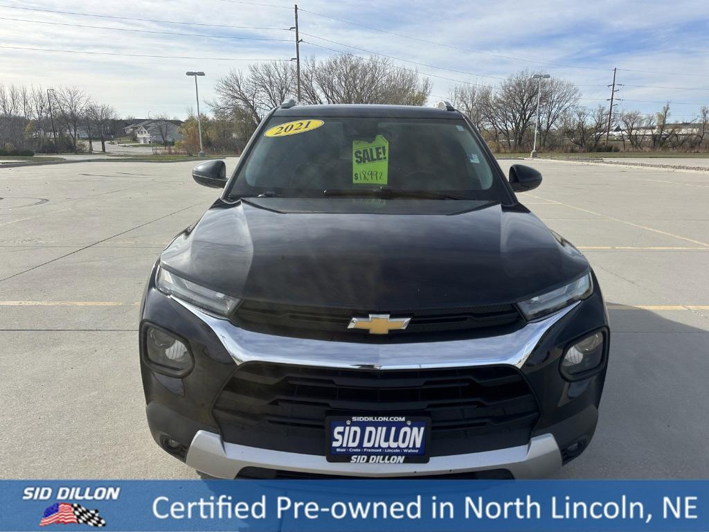 used 2021 Chevrolet TrailBlazer car, priced at $19,393