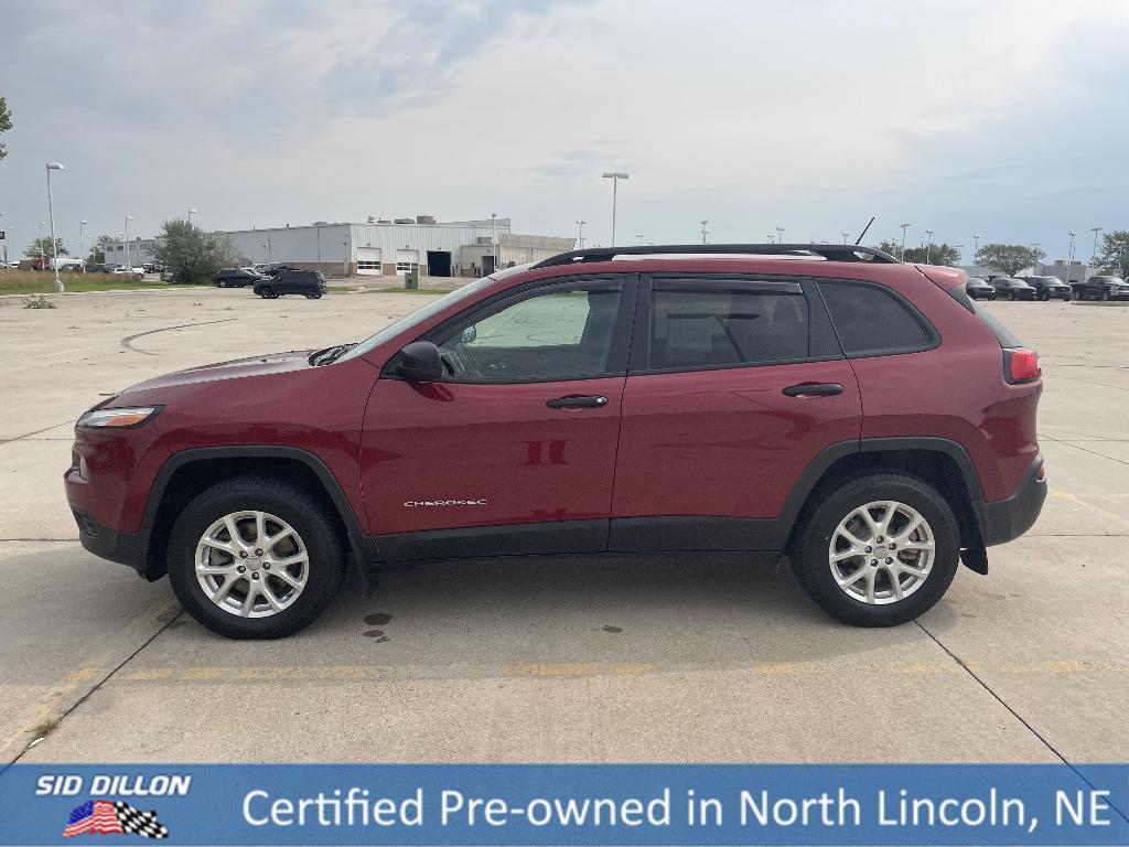 used 2017 Jeep Cherokee car, priced at $13,892