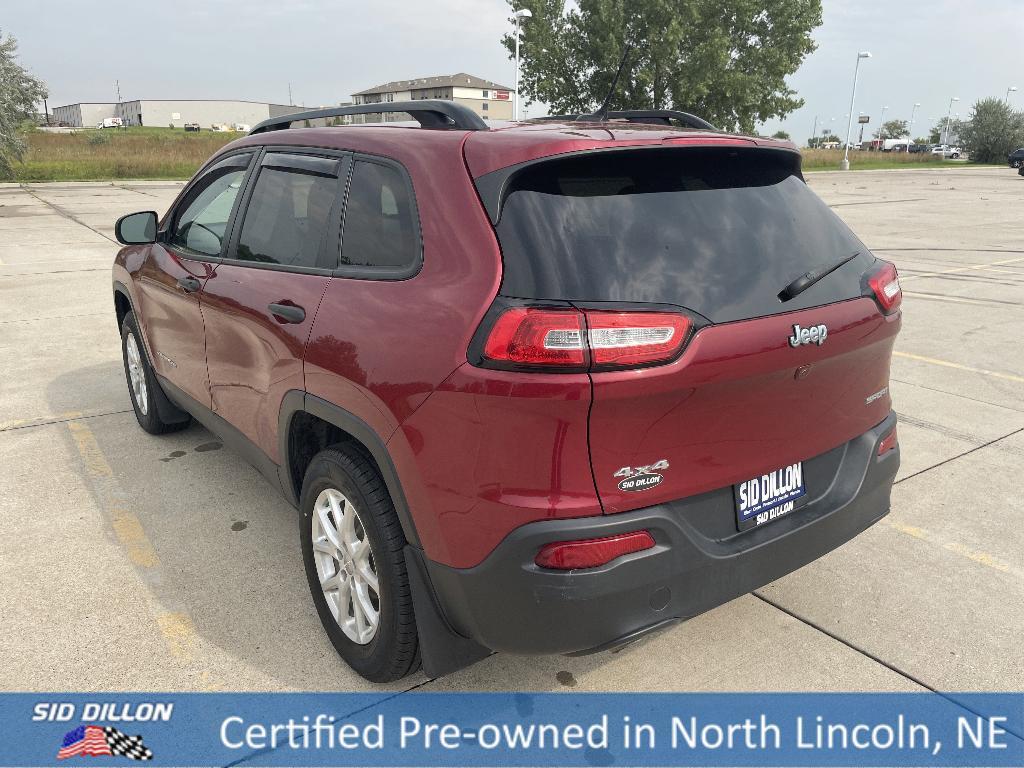 used 2017 Jeep Cherokee car, priced at $13,892
