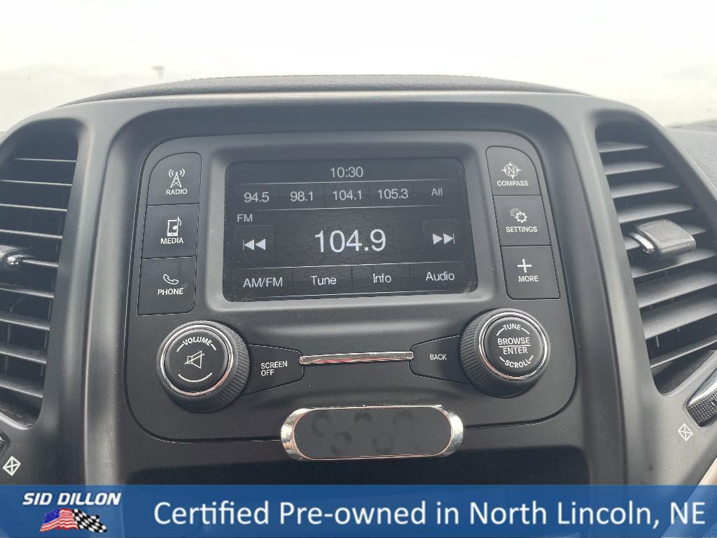 used 2017 Jeep Cherokee car, priced at $13,892