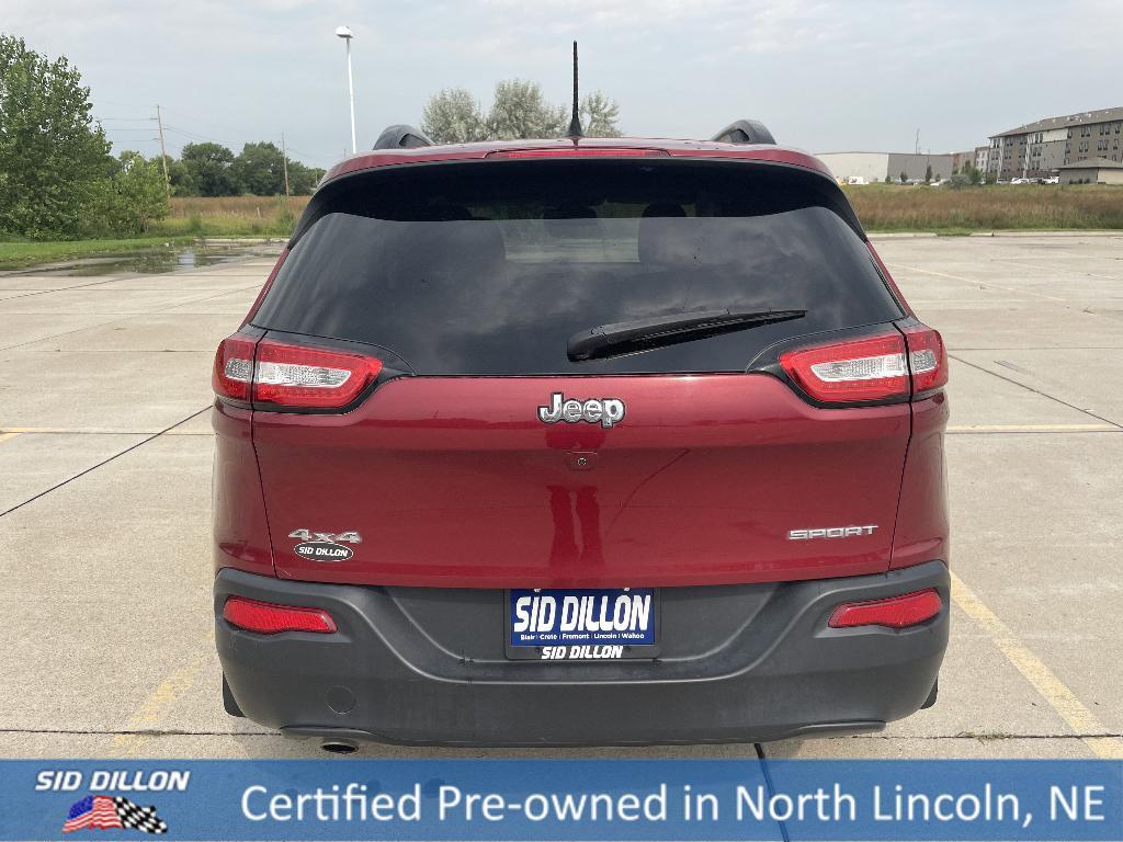 used 2017 Jeep Cherokee car, priced at $13,892