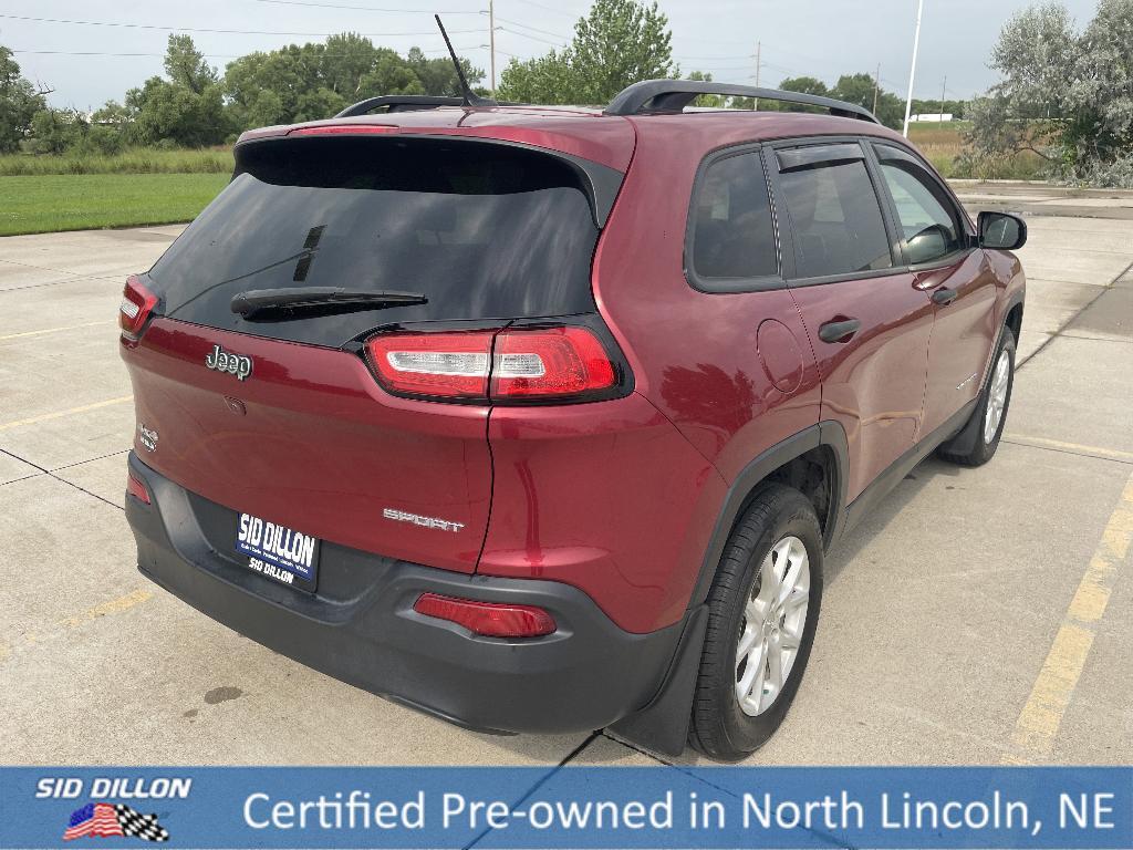 used 2017 Jeep Cherokee car, priced at $13,892