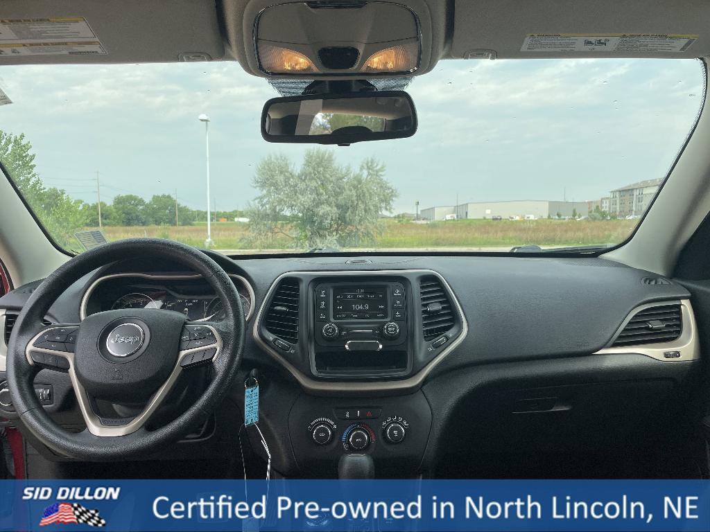 used 2017 Jeep Cherokee car, priced at $13,892