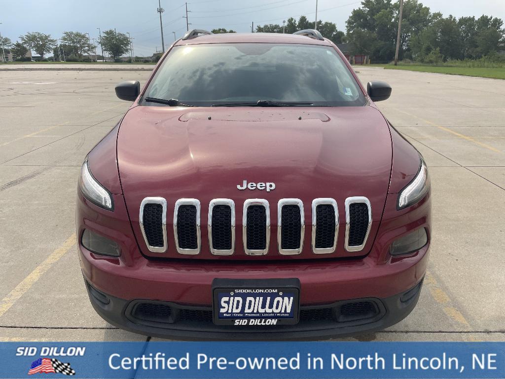 used 2017 Jeep Cherokee car, priced at $13,892