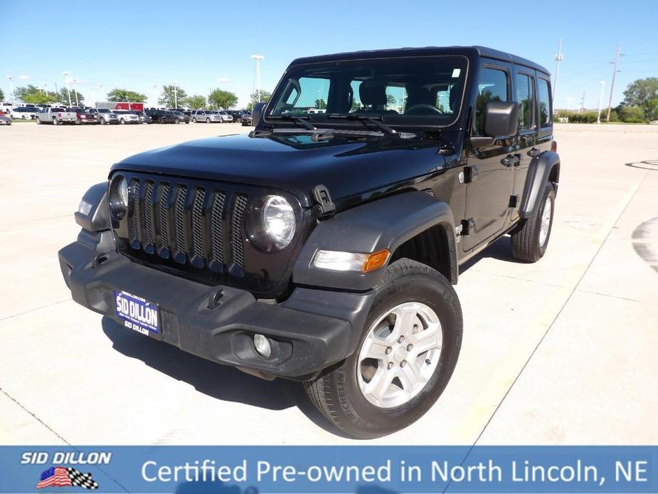 used 2020 Jeep Wrangler Unlimited car, priced at $34,793