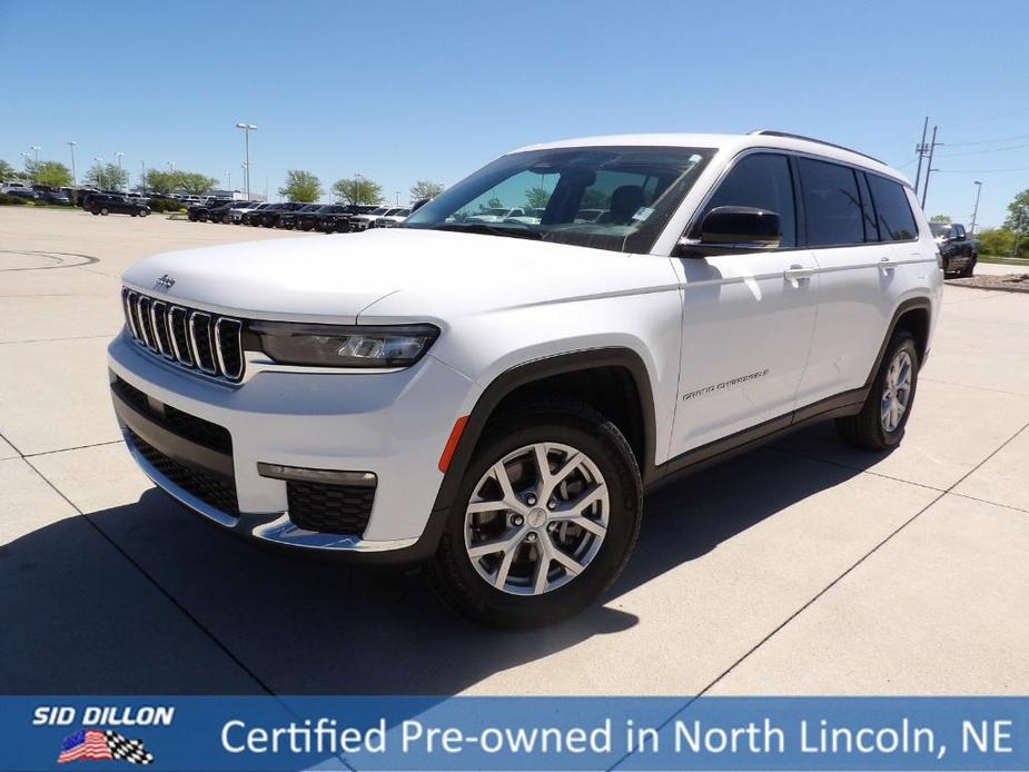 used 2021 Jeep Grand Cherokee L car, priced at $37,893