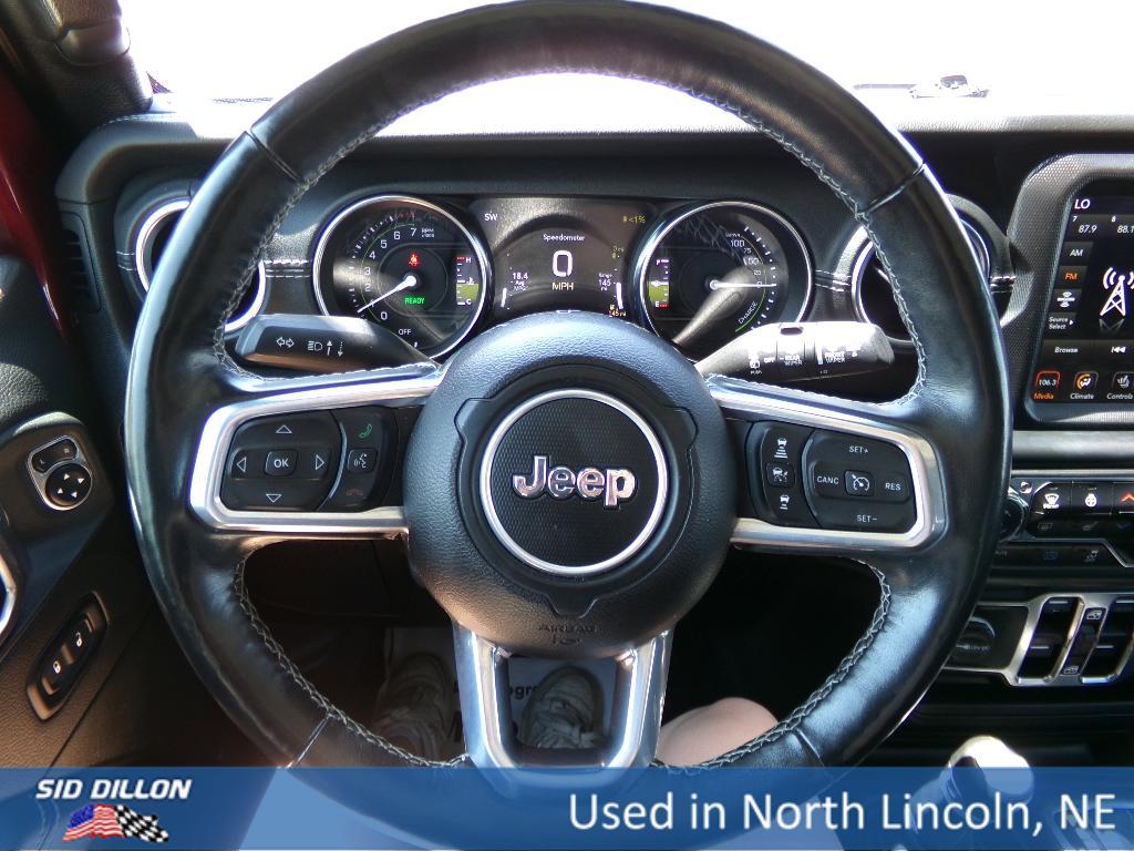 used 2021 Jeep Wrangler Unlimited 4xe car, priced at $32,493