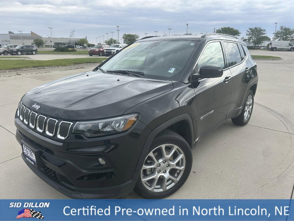 used 2022 Jeep Compass car, priced at $23,491