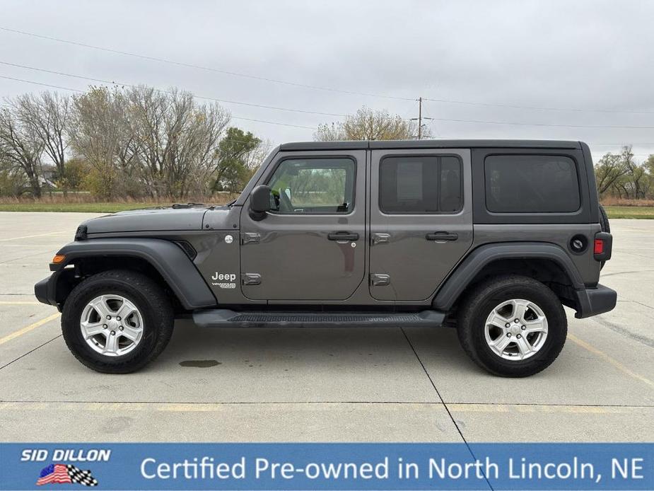 used 2019 Jeep Wrangler Unlimited car, priced at $26,892