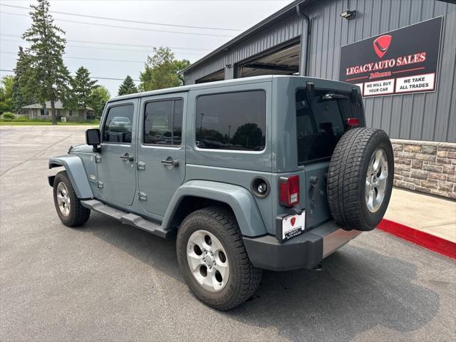 used 2015 Jeep Wrangler Unlimited car, priced at $17,999