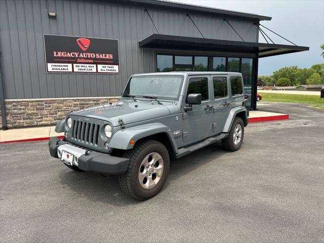 used 2015 Jeep Wrangler Unlimited car, priced at $18,888