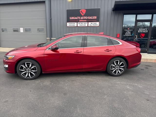 used 2021 Chevrolet Malibu car, priced at $14,999