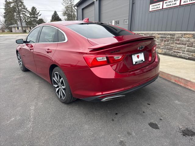 used 2021 Chevrolet Malibu car, priced at $14,999