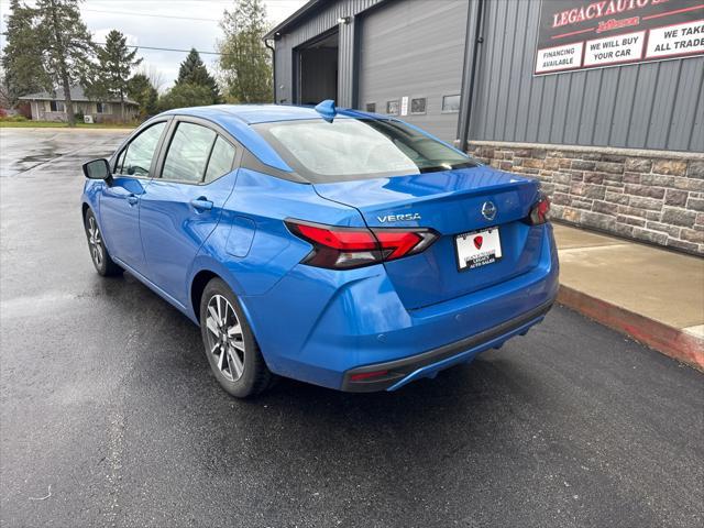 used 2021 Nissan Versa car, priced at $12,555