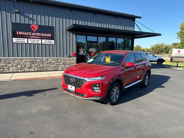 used 2019 Hyundai Santa Fe car, priced at $15,555