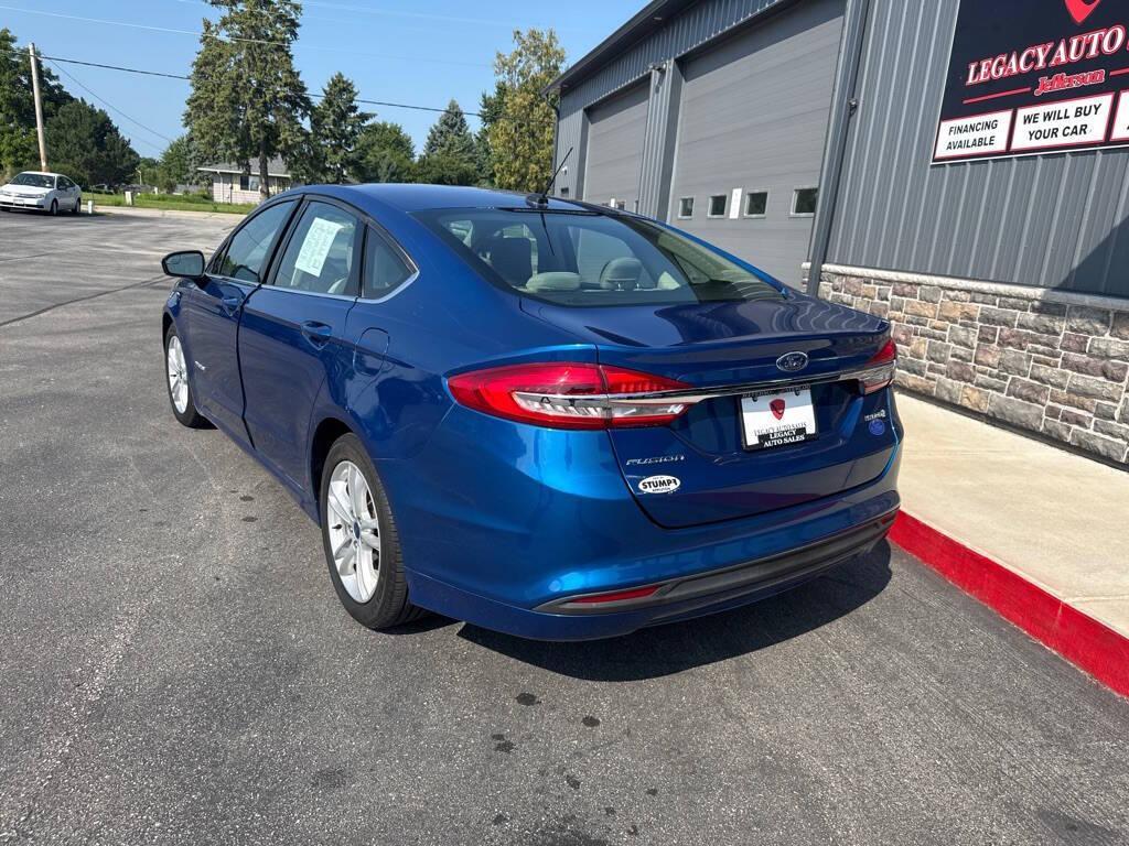 used 2018 Ford Fusion Hybrid car, priced at $11,888