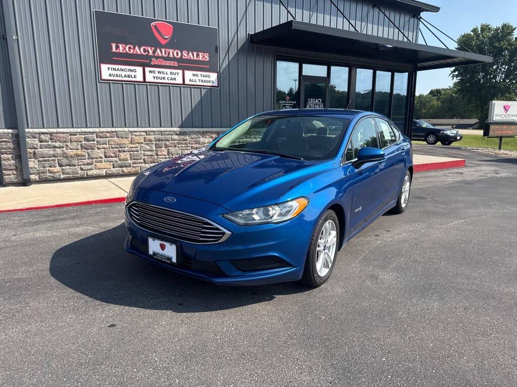 used 2018 Ford Fusion Hybrid car, priced at $11,888