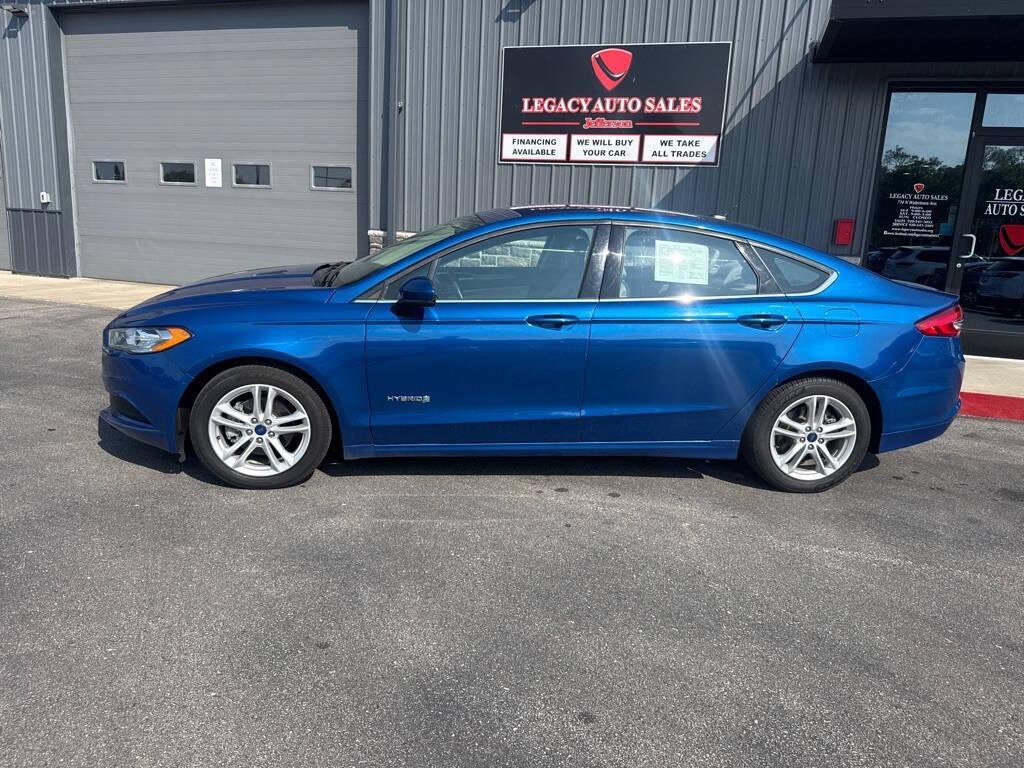 used 2018 Ford Fusion Hybrid car, priced at $11,888