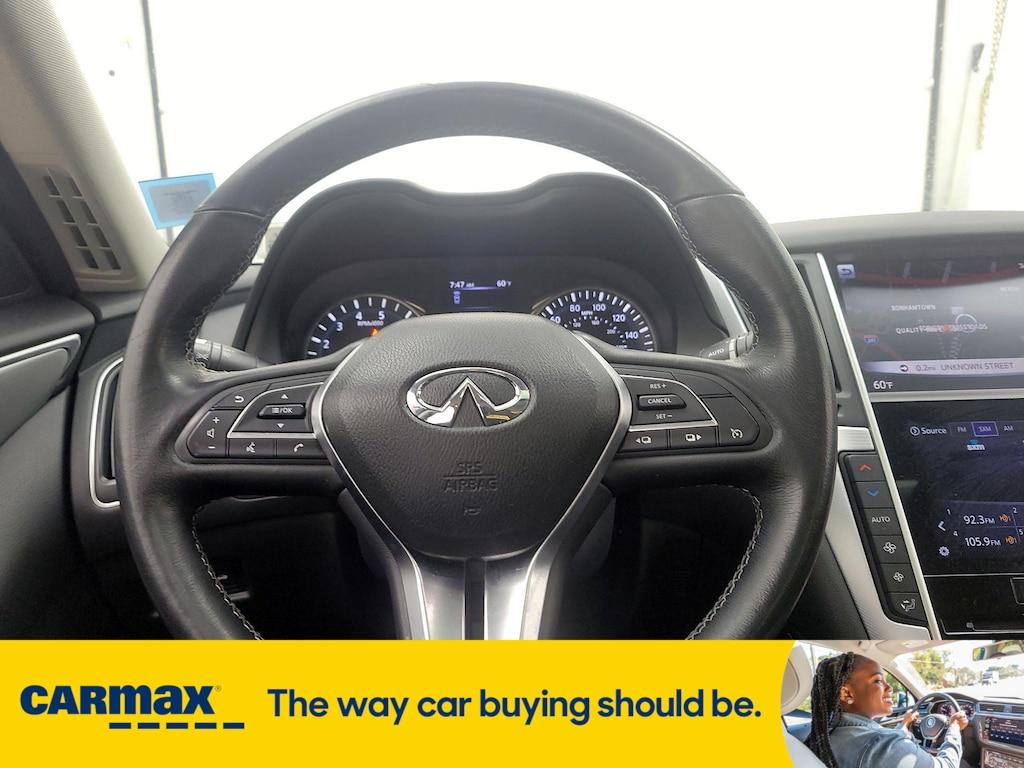 used 2019 INFINITI Q50 car, priced at $22,998