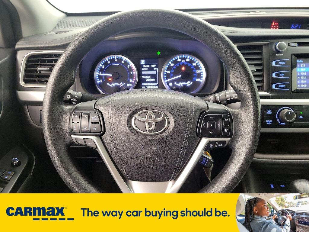 used 2017 Toyota Highlander car, priced at $18,998