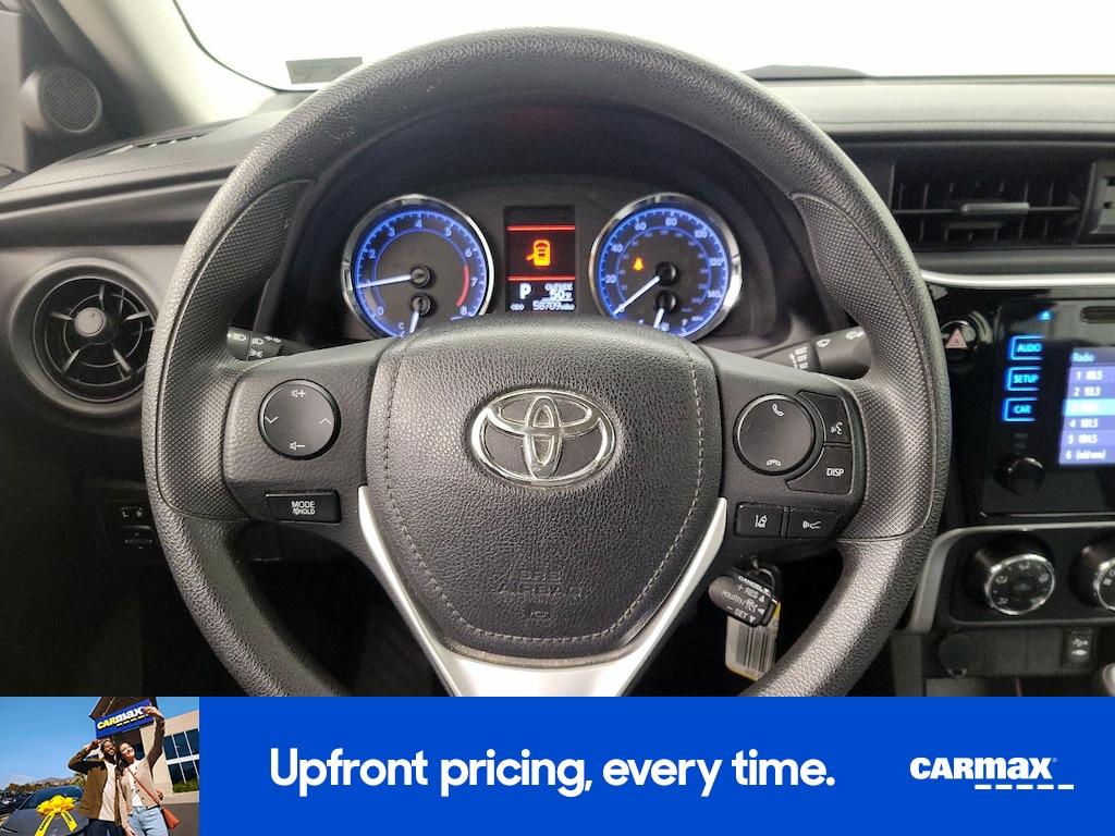 used 2017 Toyota Corolla car, priced at $18,998