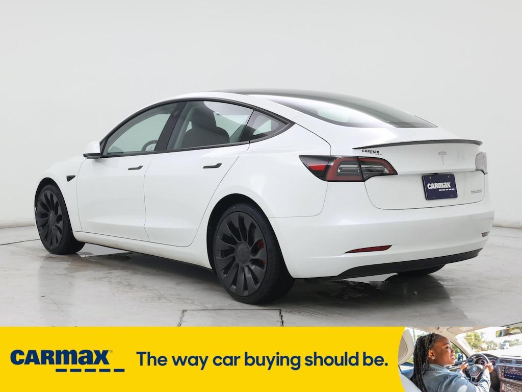 used 2023 Tesla Model 3 car, priced at $35,998
