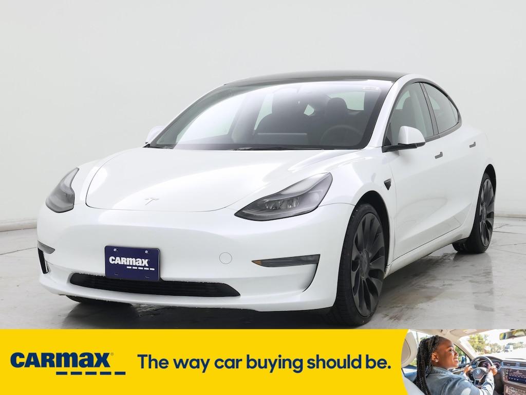 used 2023 Tesla Model 3 car, priced at $35,998