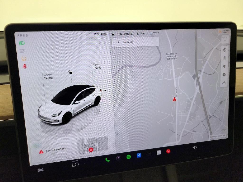 used 2023 Tesla Model 3 car, priced at $35,998