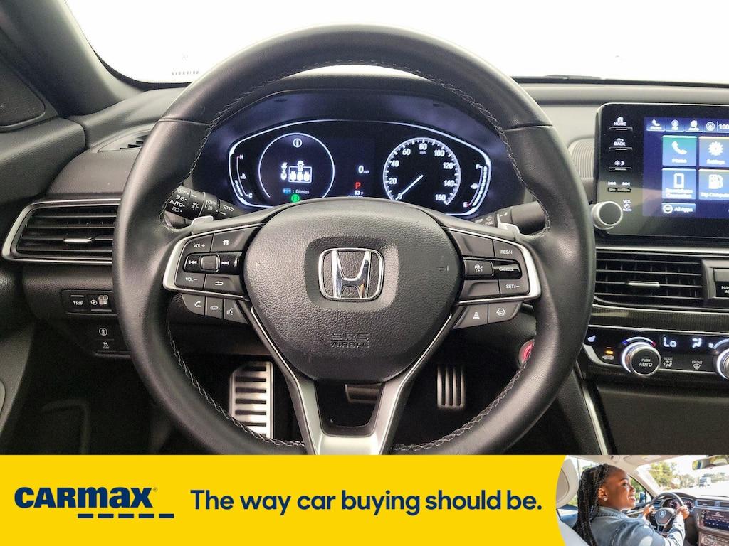 used 2022 Honda Accord car, priced at $30,998