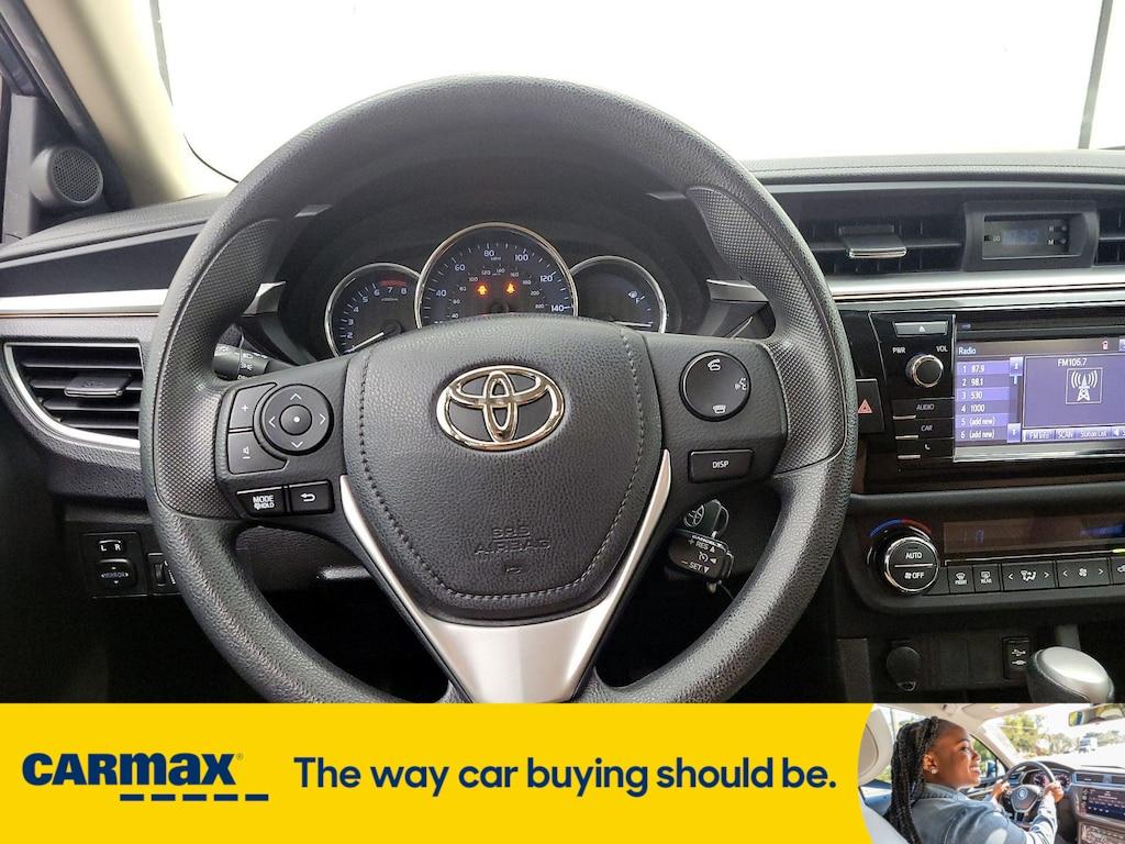 used 2015 Toyota Corolla car, priced at $14,998