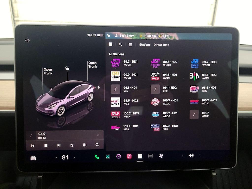 used 2023 Tesla Model 3 car, priced at $27,998