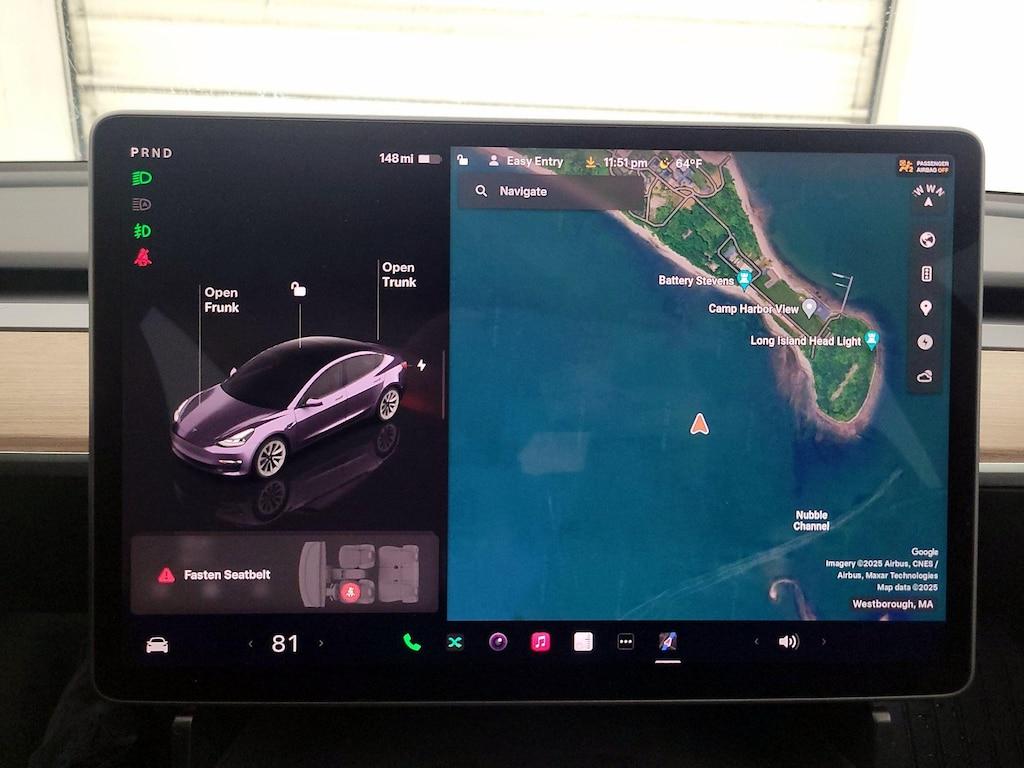 used 2023 Tesla Model 3 car, priced at $27,998