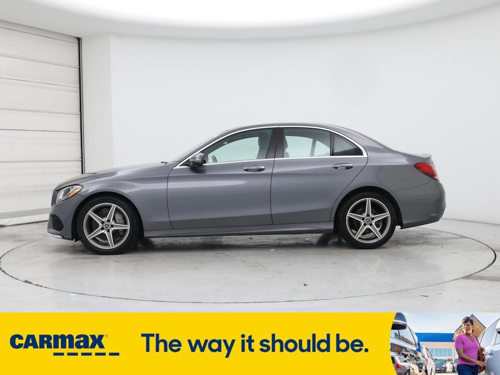 used 2018 Mercedes-Benz C-Class car, priced at $19,998