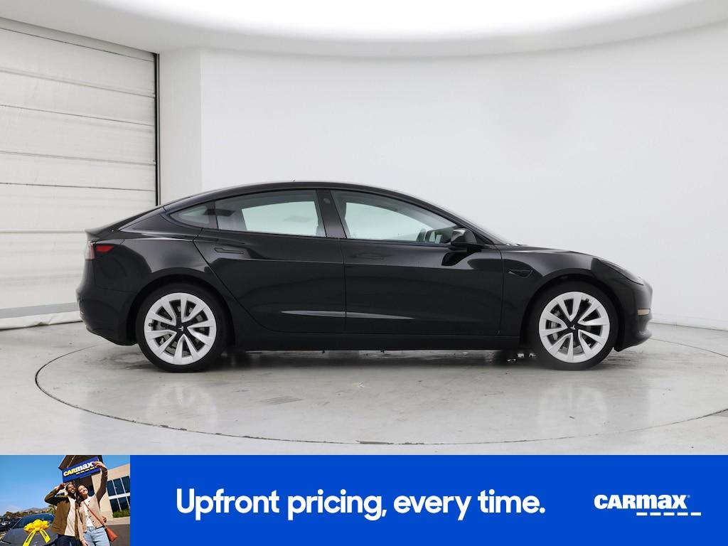 used 2022 Tesla Model 3 car, priced at $27,998