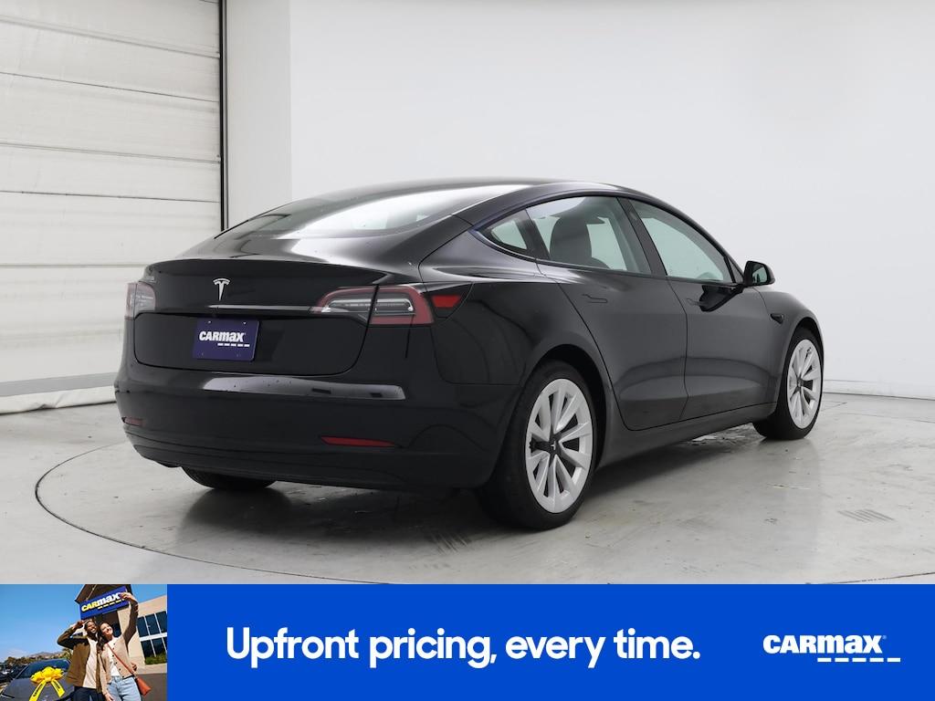 used 2022 Tesla Model 3 car, priced at $27,998
