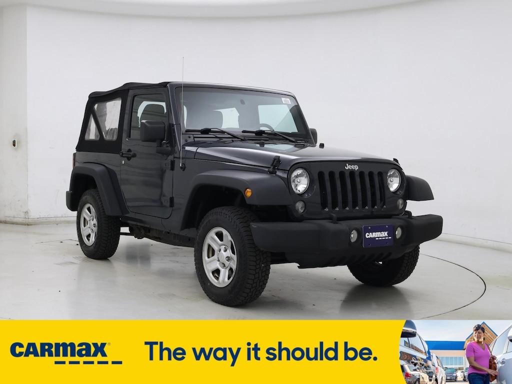used 2016 Jeep Wrangler car, priced at $21,998