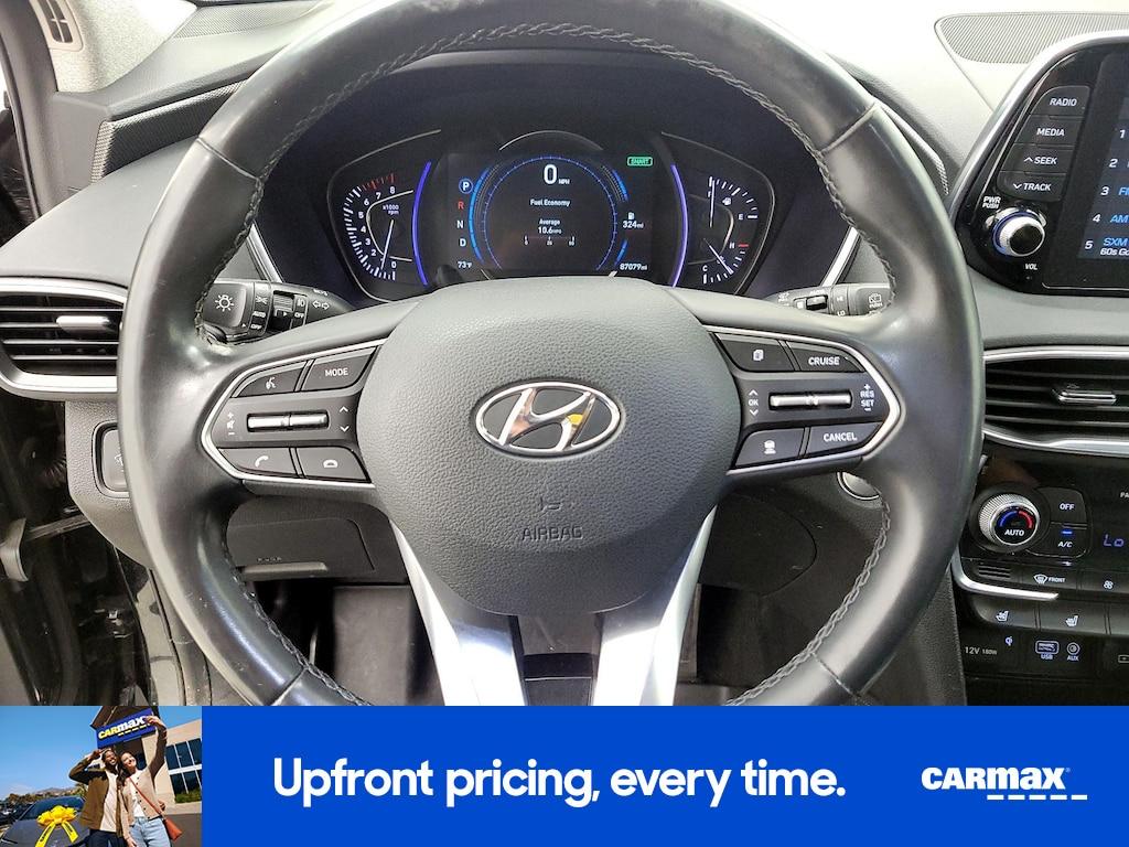 used 2019 Hyundai Santa Fe car, priced at $18,998